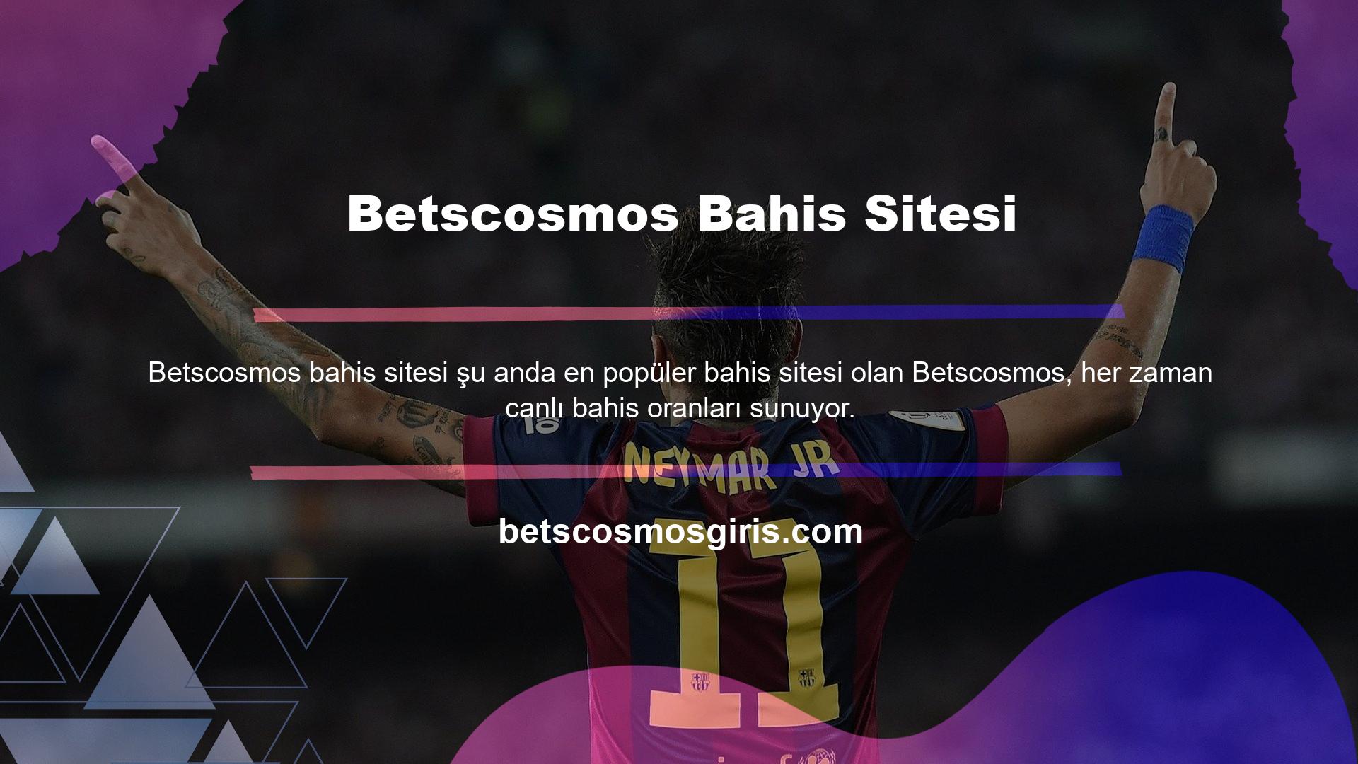 Betscosmos uzun yıllardır oyun endüstrisinin ön saflarında yer alıyor ve güçlü yönlerinde durmadı
